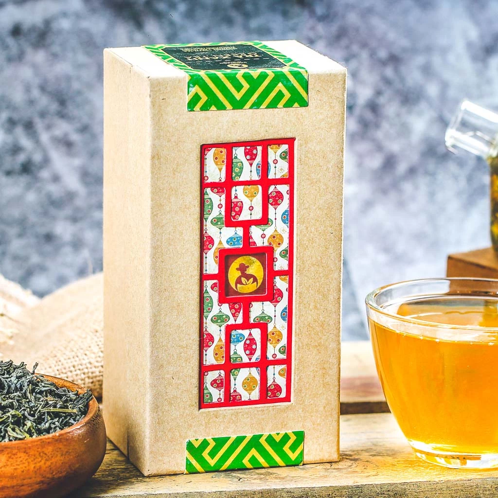 Trà xanh Langfarm - Trà xanh Thái Nguyên loại 1, uống hàng ngày tốt cho sức khoẻ