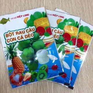 Bột Rau Câu Con Cá dẻo Hiệp Long - gói 10g