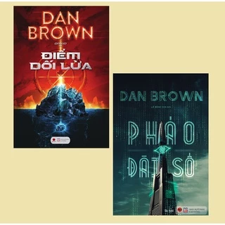 Sách - Bộ 2 cuốn Pháo đài số + Điểm dối lừa - Dan Brown - Bìa cứng - Lẻ tùy chọn