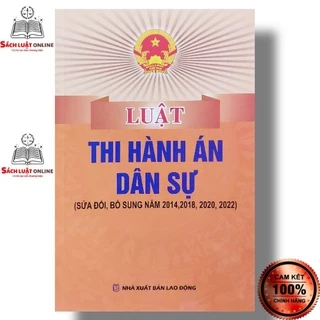 Sách- Luật thi hành án Dân sự (NXB Lao Động)