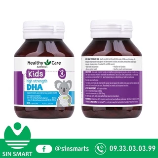 DHA Healthy Care Viên Uống Bổ Sung DHA Cho Bé Từ 4 Tháng Tuổi - CHUẨN ÚC