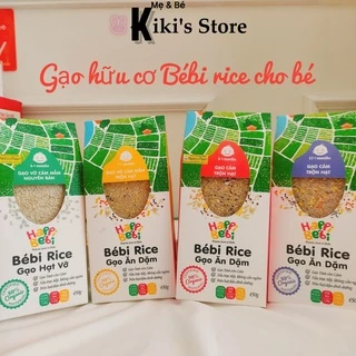 Gạo hữu cơ cho bé ăn dặm dinh dưỡng trộn hạt ngũ cốc Bebi Rice Cho bé từ 6m+