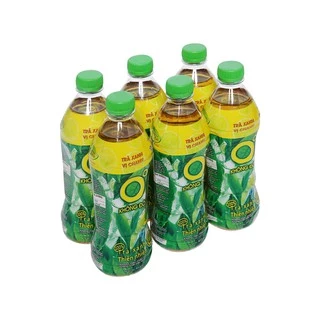 Lốc 6 chai Không Độ vị chanh 455ml