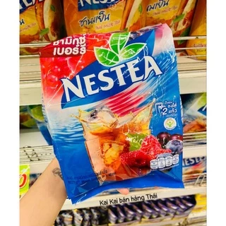 Trà Dâu Rừng Nestea đậm trà siêu ngon Thái Lan Bịch 18 gói