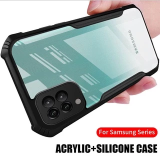 Ốp lưng Samsung Acrylic trong suốt dẻo chống sốc cho Samsung Galaxy A23 A33 A53 A73 A72 A52 A42 A32 A22 Silicon TPU cạnh mềm