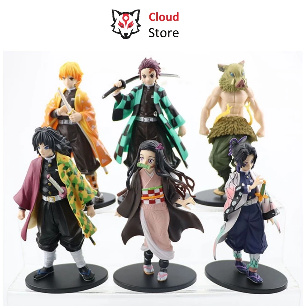 Mô hình anime thanh gươm diệt quỷ CLOUD STORE, đồ chơi mo hinh, figure anime Kimetsu no yaiba chính hãng