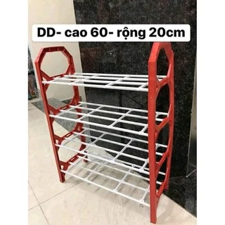 Kệ giày dép 4 tầng bền đẹp chắc chắn