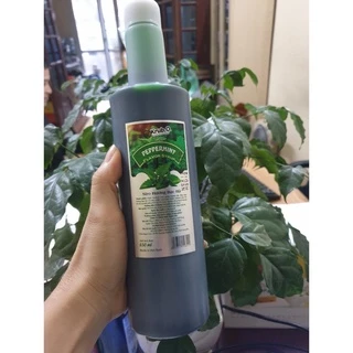 [SIÊU HOT] Syrup/siro Bạc hà Nguyên chất KRUBO chai 650ml- CHUYÊN LÀM TRÀ SỮA, ĐÁ XAY, KEM ĂN ĐỈNH CHÓP LUÔN