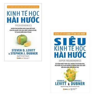 Sách Alphabooks - Combo Kinh Tế Học Hài Hước + Siêu Kinh Tế Học Hài Hước (2 cuốn)