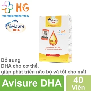 Avisure DHA - Viên uống bổ sung DHA, EPA, Viatmin tổng hợp cho cơ thể, giúp bổ não và tốt cho mắt