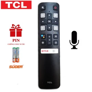 Điều khiển TV TCL SMART Có Micro Giọng nói Hàng chuẩn chính hãng - Sử dụng cho các Tv TCL đời mới nhất