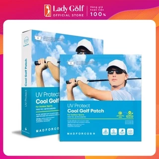 Mặt nạ golf ngăn chặn tia UV GOLF PATCH dành cho nam, Hộp 5 miếng - Hàn Quốc