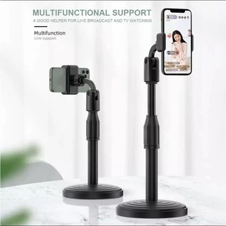 [FREESHIP] Giá Đỡ Điện Thoại, Kẹp Điện Thoại Để Bàn Xoay 360 Độ, Có Điều Chỉnh Độ Cao Tùy Thích, Giá Đỡ P1 Kéo Dài.