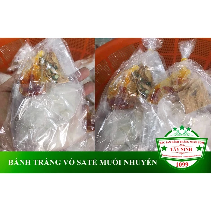 Bánh tráng ớt tắc vò muối nhuyễn