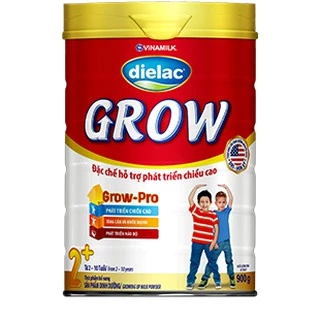 SỮA BỘT VINAMILK DIELAC GROW 2+ 900G (HỘP THIẾC)