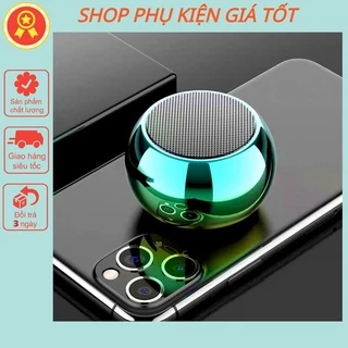 Loa bluetooth mini nghe nhạc không dây M3 cầm tay nhỏ gọn âm thanh lớn có dây đeo