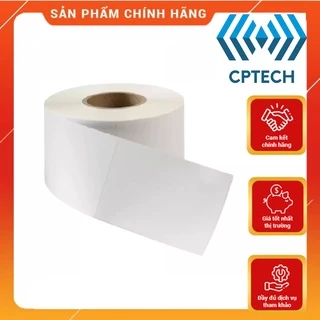 Giấy In Tem 50x70 mm Nhãn Mã Vạch Nhiệt 5x7 cm (Tem Đứng) (Cuộn 30m)