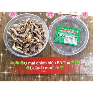 Ô mai BÌ QUẤT MUỐI ỚT chính hiệu Bà Thu (đặc sản Hà Nội)