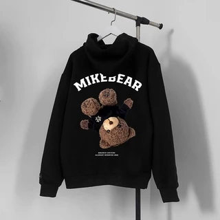 Áo hoodie MIKENBEAR BLACK UNIVERSE  chất liệu nỉ bông