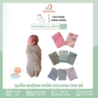 QUẤN CHŨN CỔ ĐIỂN COCOON CHO BÉ, QUẤN VẢI GIÚP BÉ DỄ NGỦ - MONNIE KIDS