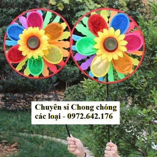 Chong Chóng Nhựa Hoa Hướng Dương