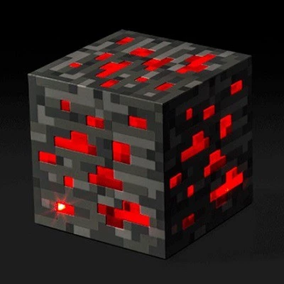 Đèn Khối Minecraft Redstone [Phát Sáng Chạy Bằng Pin]