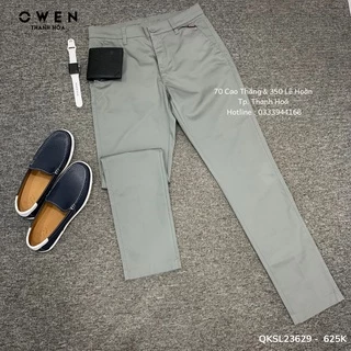 Quần kaki dài nam Owen ( chính hãng ) - Hàng mới về - QKSL23629