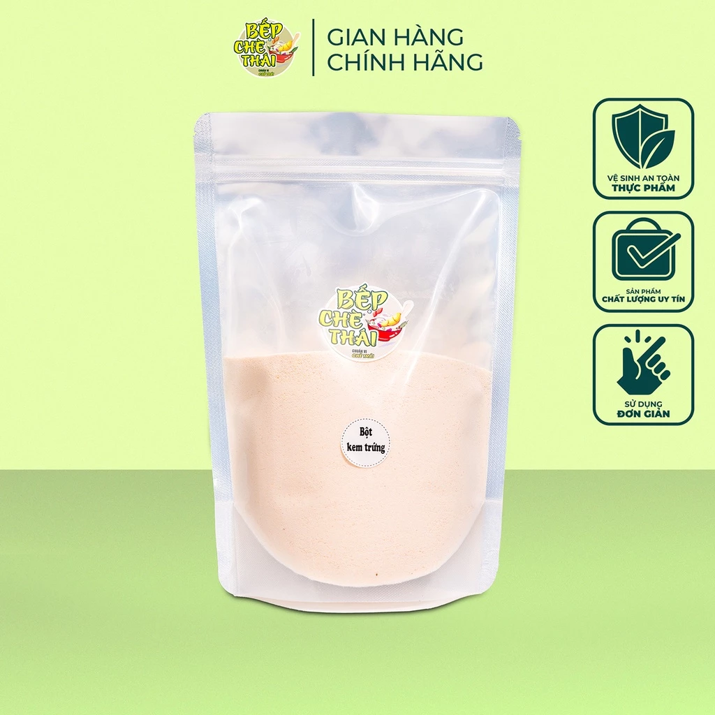 Bột Kem Trứng - Túi 500gr - Bếp Chè Thái