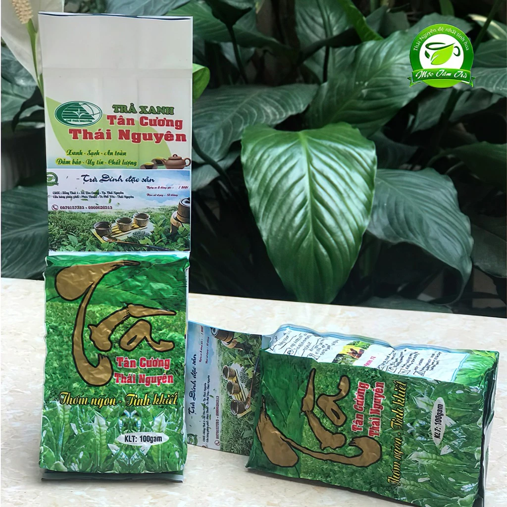 Trà đinh thượng phẩm - Trà cao cấp Thái Nguyên - loại 100g / gói , cam kết hình ảnh thực tế