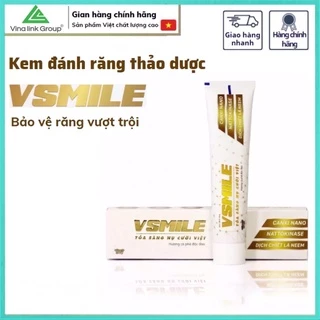 [CHÍNH HÃNG] VSMILE Kem Đánh Răng Thảo Dược Hương Caffe Bạc Hà