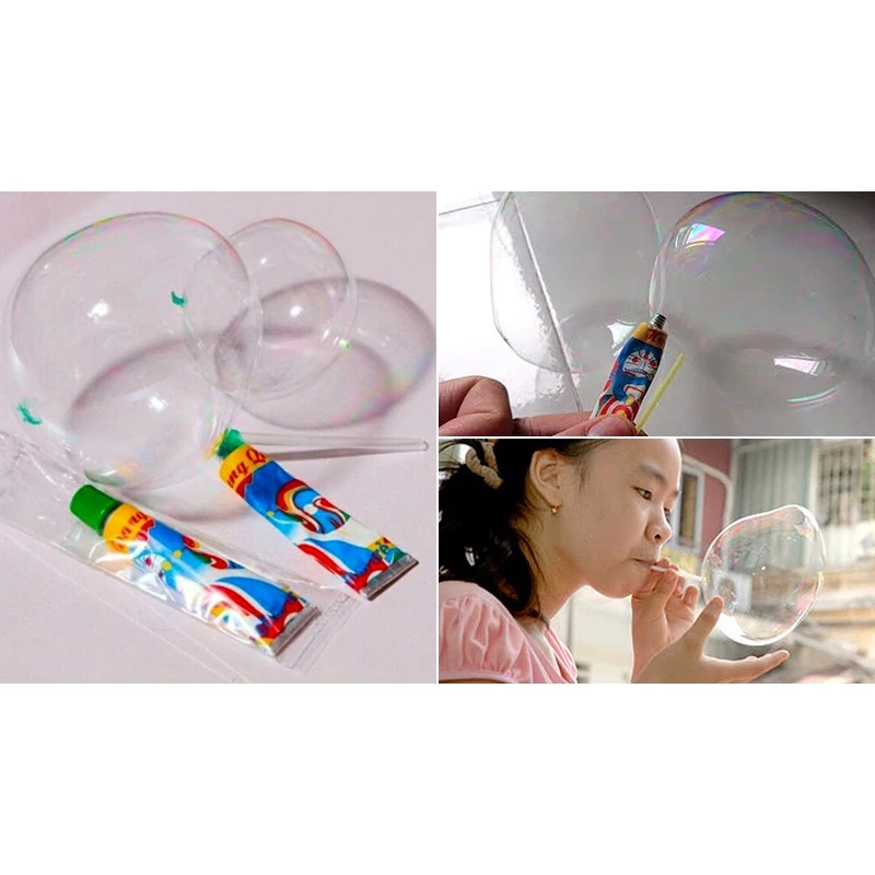 Combo 5 tuýp keo đồ chơi thổi bong bóng khổng lồ trò chơi tuổi thơ Paco Snack Food