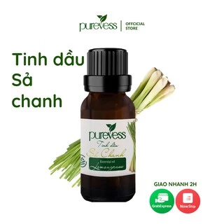 Tinh dầu Sả Chanh giúp thư giãn đuổi muỗi PUREVESS 20ml