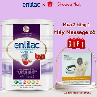 Enlilac Diabetes - Sữa bột dành cho người tiểu đường - Lon 900g