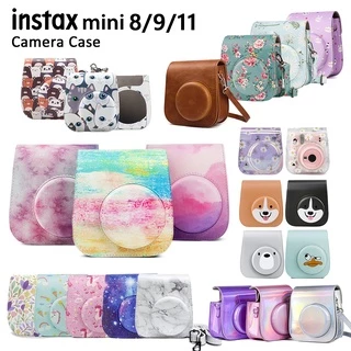 Pu Leather Handy Camera Bag PVC Cover For Fujifilm Instax Mini 8/9/11 Camera