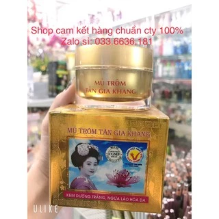 kem  dưỡng trắng da-ngừa lão hóa da MỦ TRÔM TÂN GIA KHANG VIP 18g [ chuẩn hàng cty 100%]