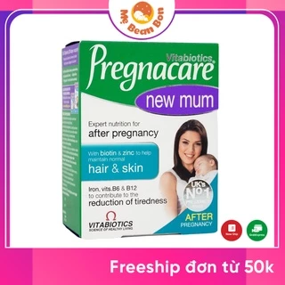 Vitamin Pregnacare New Mum Anh 56v cho mẹ bầu sau sinh hỗ trợ tuyến sữa làm giảm rụng tóc đẹp da