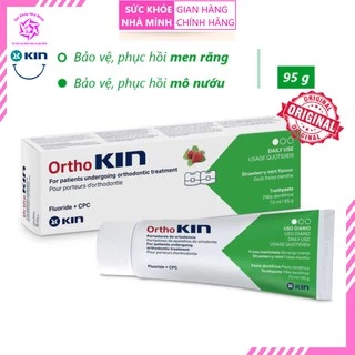 SKNM | Kem Đánh Răng Phục Hồi Men Răng Orthokin ® 95g - Hương Dâu