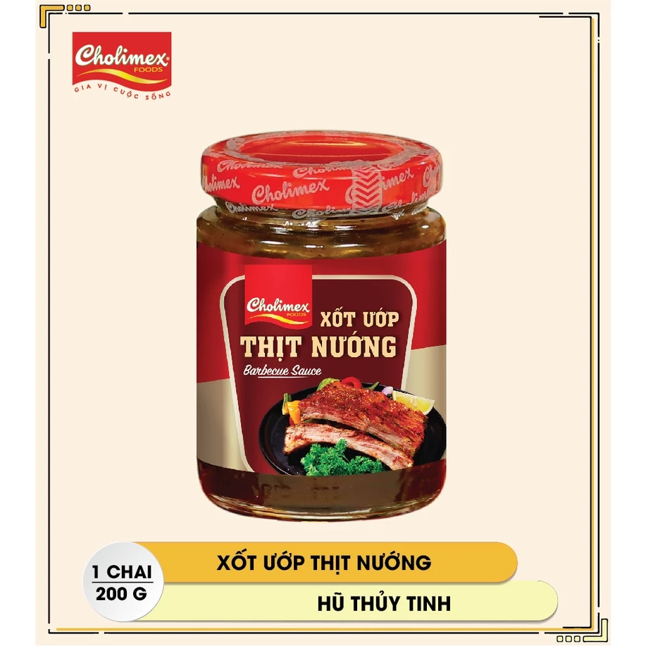 Xốt ướp thịt nướng Cholimex hũ TT 200g