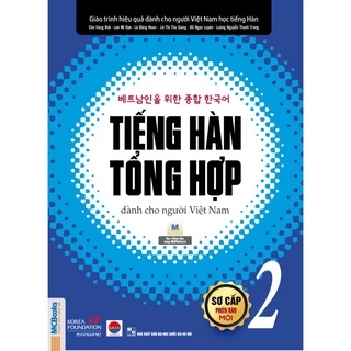 Sách - Tiếng Hàn tổng hợp dành cho người Việt Nam – Sơ cấp 2 – Bản đen trắng