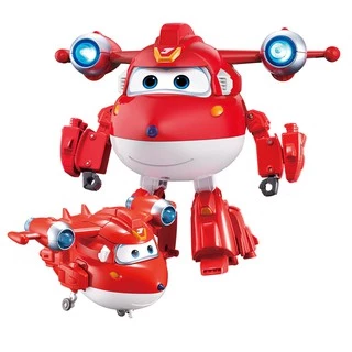 Super wings đội bay siêu đẳng Robot Biến Hình Cỡ Lớn Có Đèn Và Âm Thanh - Jett Siêu Cấp