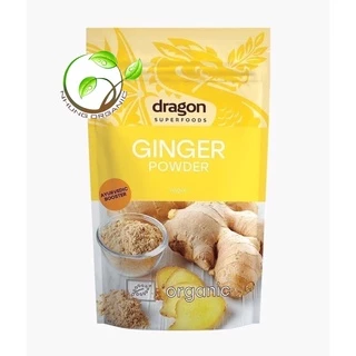 Bột gừng nguyên chất hữu cơ Dragon Superfoods 200g