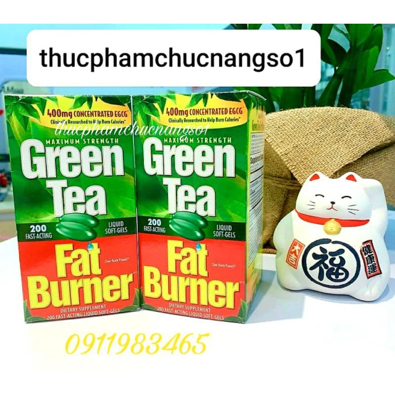 Viên Uống Trà Xanh Giảm Cân Green Tea Fat Buner