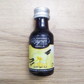 Hương thực phẩm vani Rayner 28ml