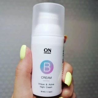 Kem dưỡng đêm Onmacabim B Cream Unique & Active Night Cream 30ml giảm mụn liền sẹo