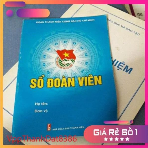 (Sale) Sổ đoàn viên hàng dầy đẹp