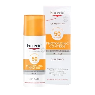 Kem chống nắng giúp ngăn ngừa lão hóa Eucerin Sun Fluid Photoaging Control SPF 50 50ml