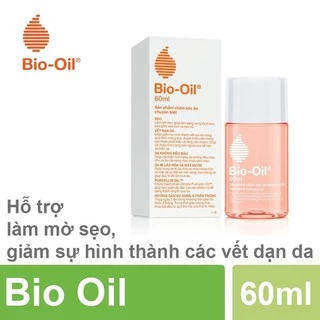 Bio Oil - Hỗ trợ làm mờ sẹo, giảm sự hình thành các vết dạn da cho bà bầu (lọ 60ml)