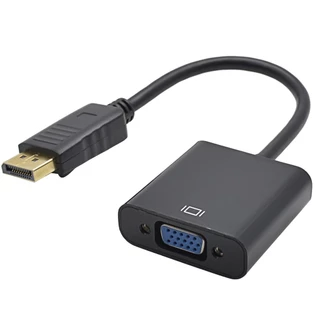 Cáp Chuyển Đổi 1080P DisplayPort DP Đực Sang VGA Cái Cho Máy Chiếu HP Dell Laptop