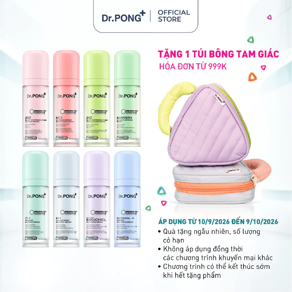 Serum Dr.PONG Gen2 công nghệ activeIN™ Mới 30ml