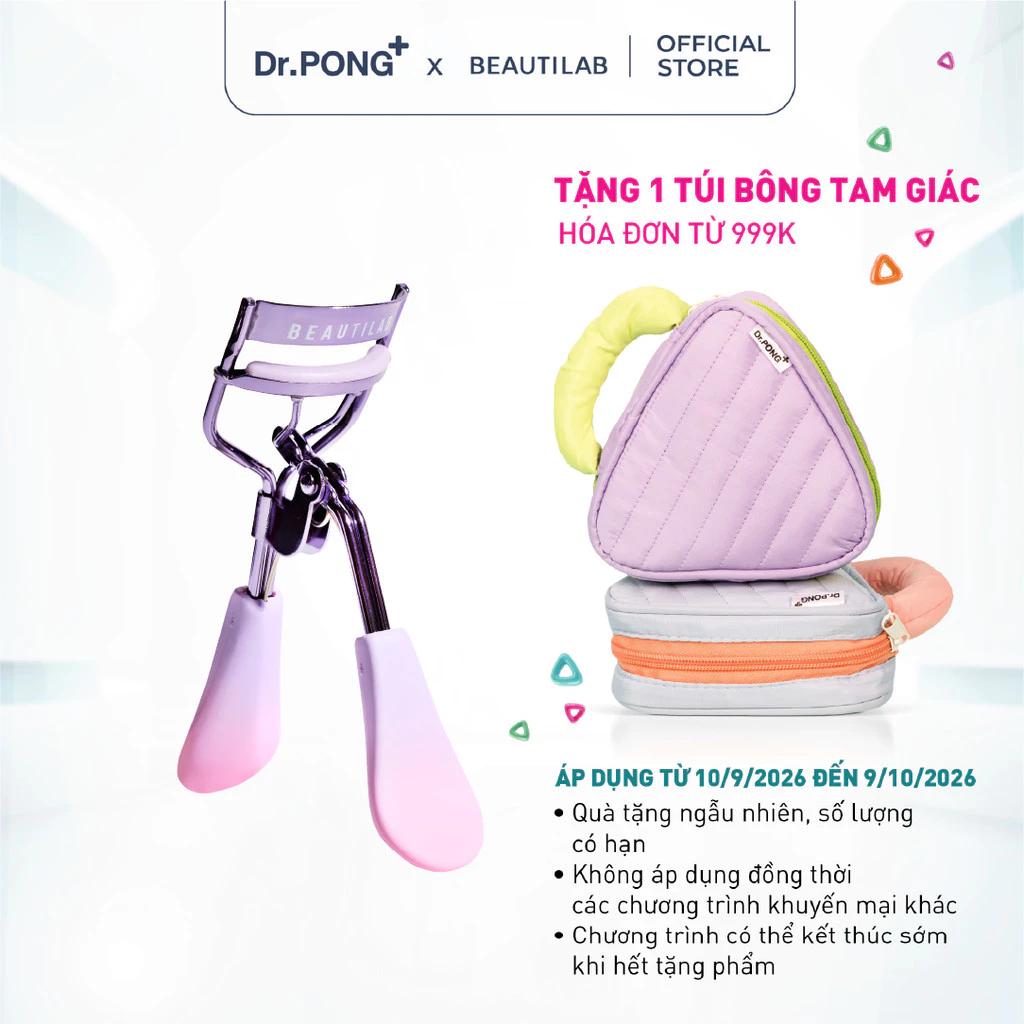 Kẹp bấm mi cong tự nhiên, không gãy rụng Beautilab LashX Eyelash Curler